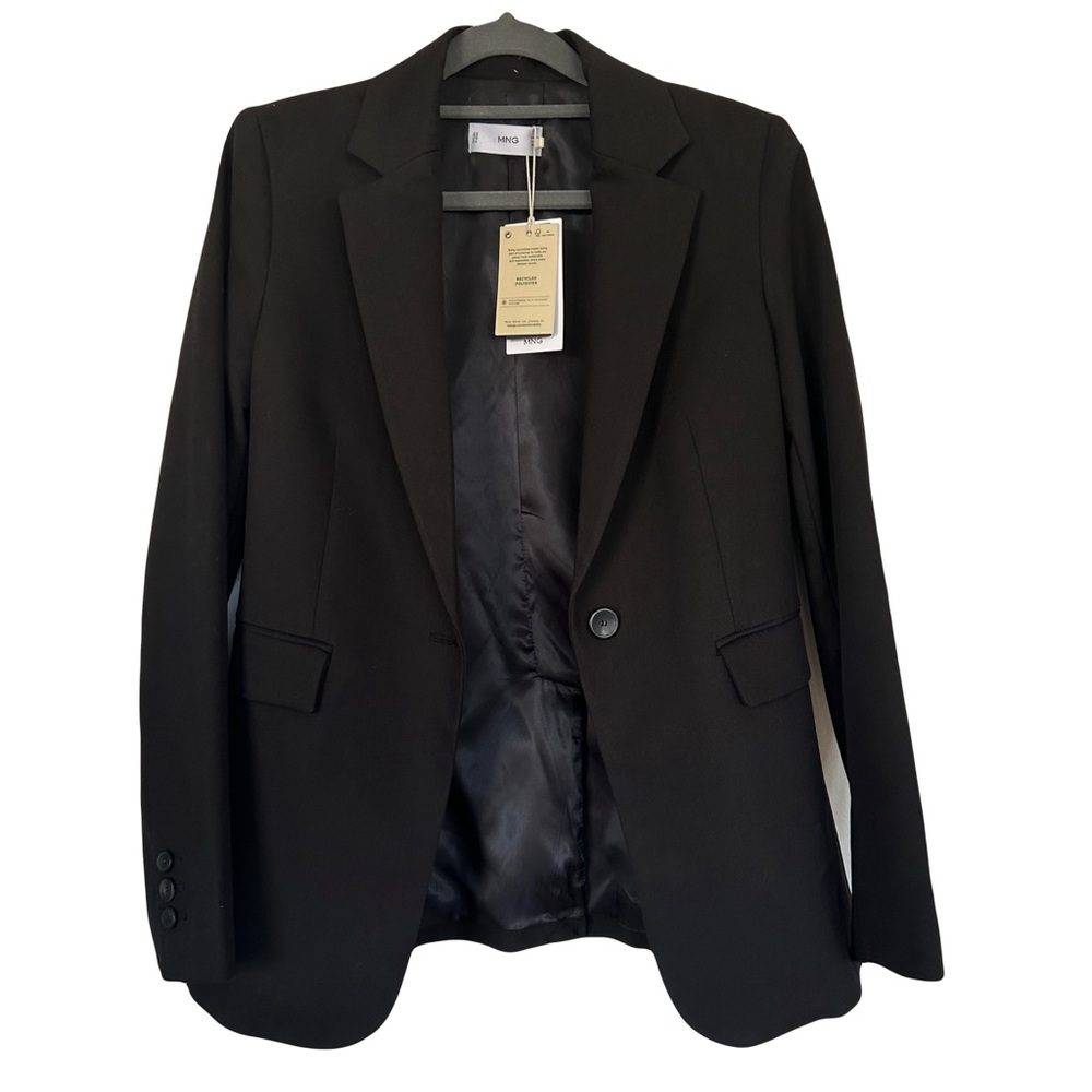 Black Mango Suit Blazer